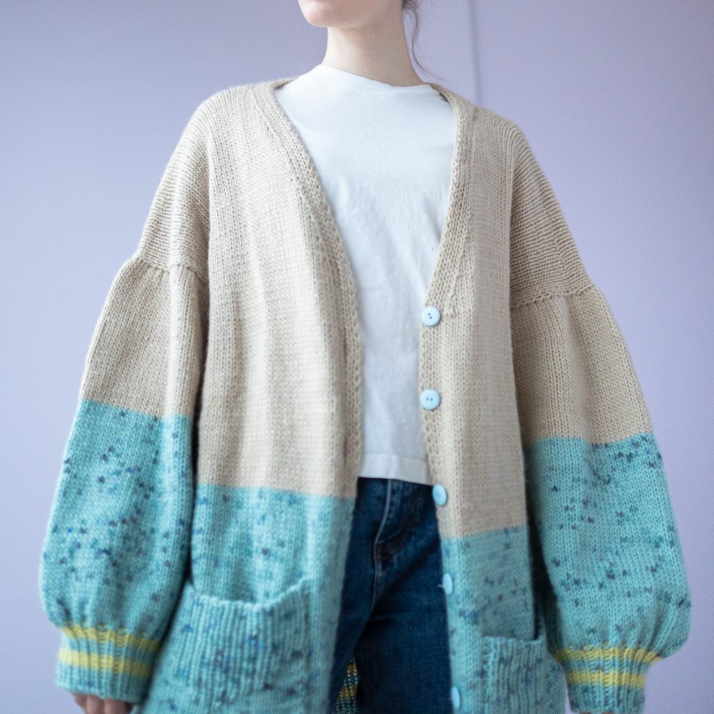 Harmony Cardigan Lang Cardigan Strikkeoppskrift Av HipKnitShop