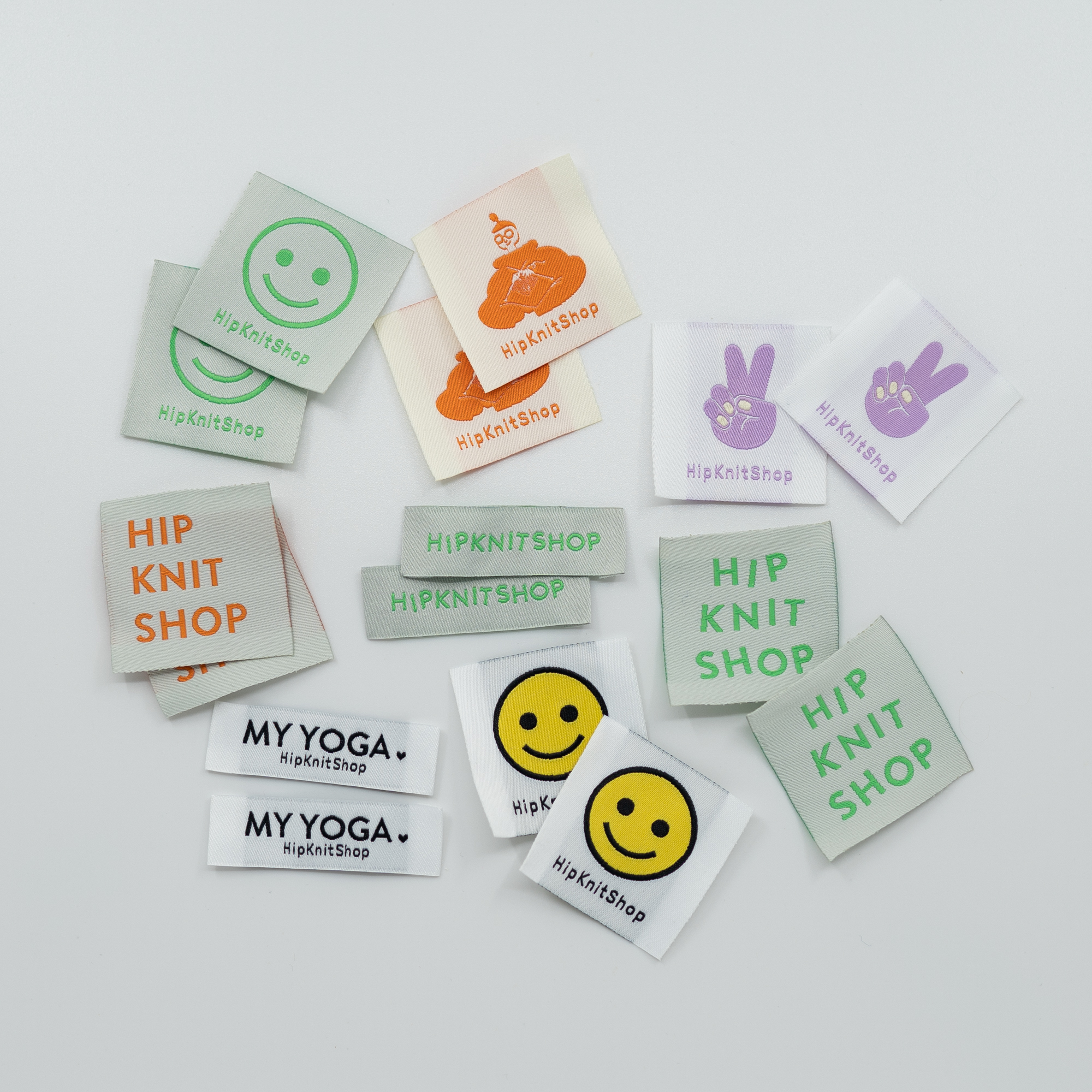  - Smiley label | Labels for knitwear - by HipKnitShop - 03/01/2022