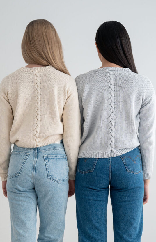 sommergenser bomull strikkegenser