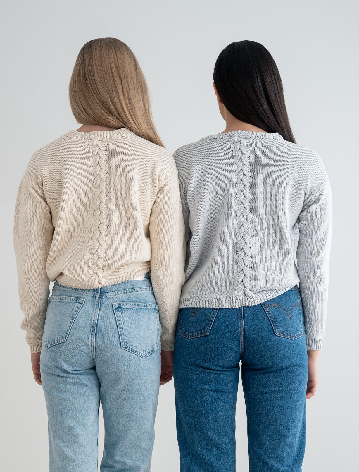 Damestrikk 2020-39 - HipKnitShop sommergenser bomull strikkegenser