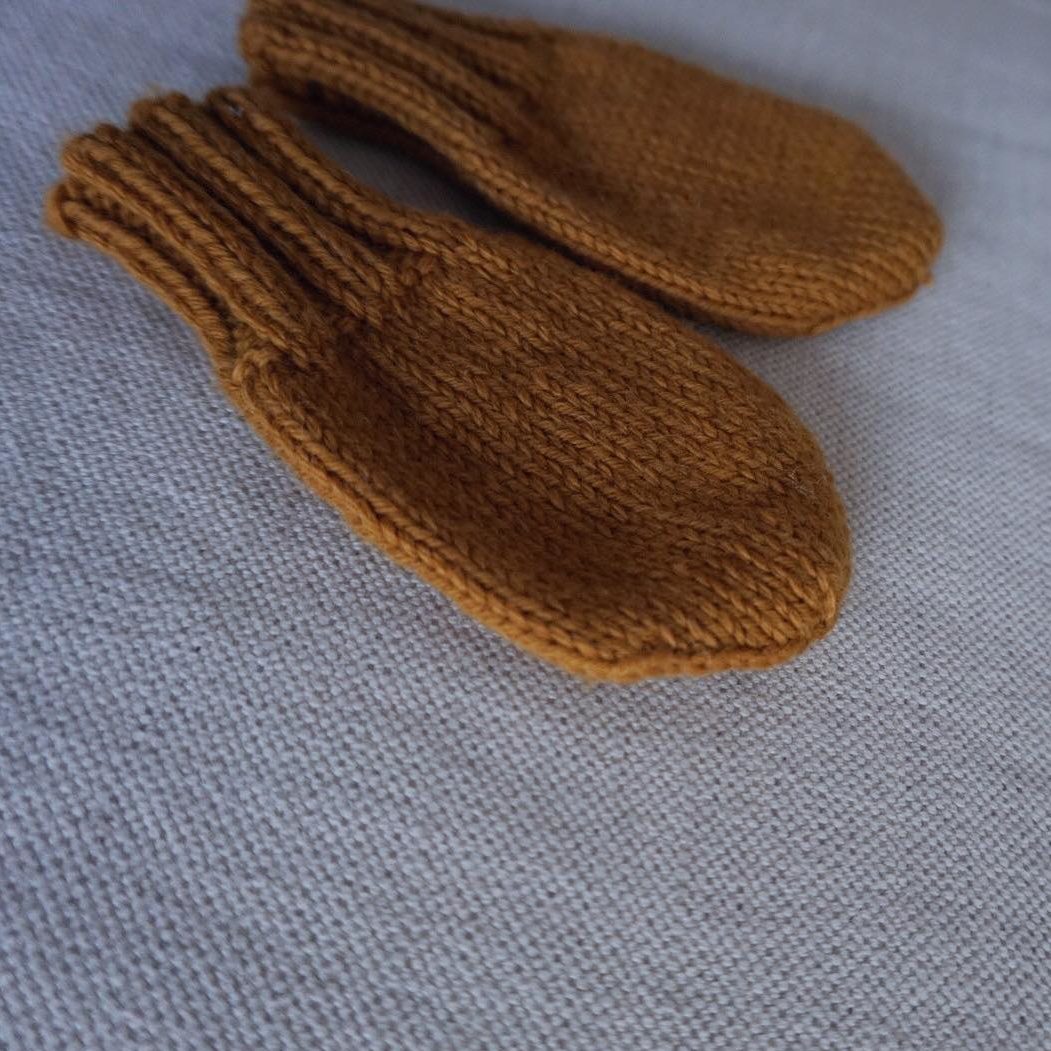  - Baby mittens | Pop knitted mittens | Knitting pattern - by HipKnitShop - 28/10/2020