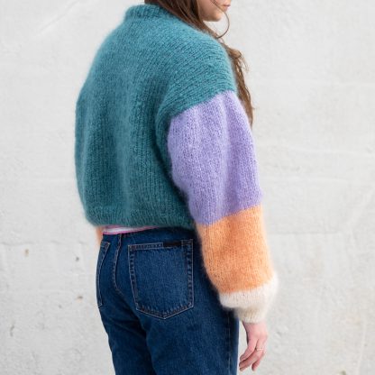 80s child sweater | 80s sweater knit | Knitting pattern - by HipKnitShop