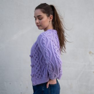cable cardigan knit pattern