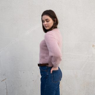  - Maya sweater | Basic sweater women | Knitting kit - by HipKnitShop - 17/04/2020