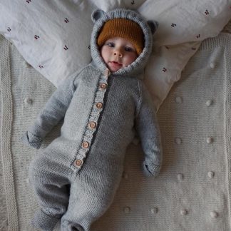  - BearMe suit | Knitted baby suit | Knitting kit - by HipKnitShop - 25/01/2021