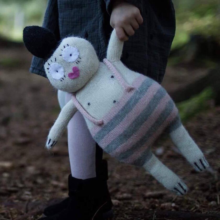 kidsdesign scandinavian nursery handmade doll - Stuffed toy doll. Kids interior design. Handmade in 100 % baby alpaca. - 07/07/2017