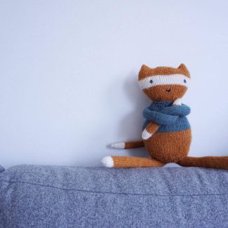  - kids toy knitting pattern / plush toy / kids design / fox toy - 19/10/2017