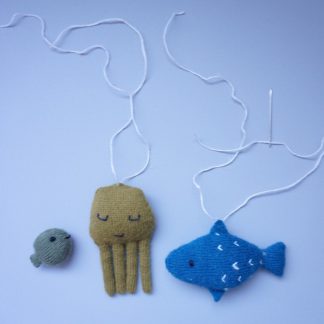  - Knitting pattern toys | Ocean Friends | Octopus | Fish knitting pattern - 14/02/2018