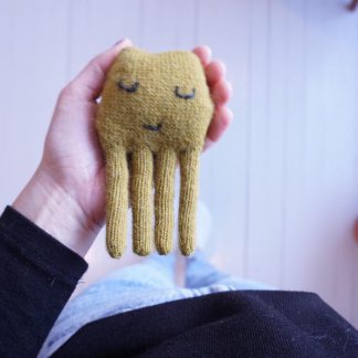 strikkeoppskrift leke blekksprut rangle - Knitting pattern toys | Ocean Friends | Octopus | Fish knitting pattern - 14/02/2018