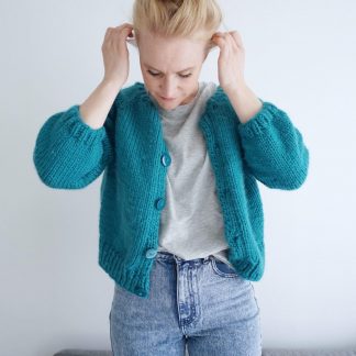 womens knitted jacket knit pattern