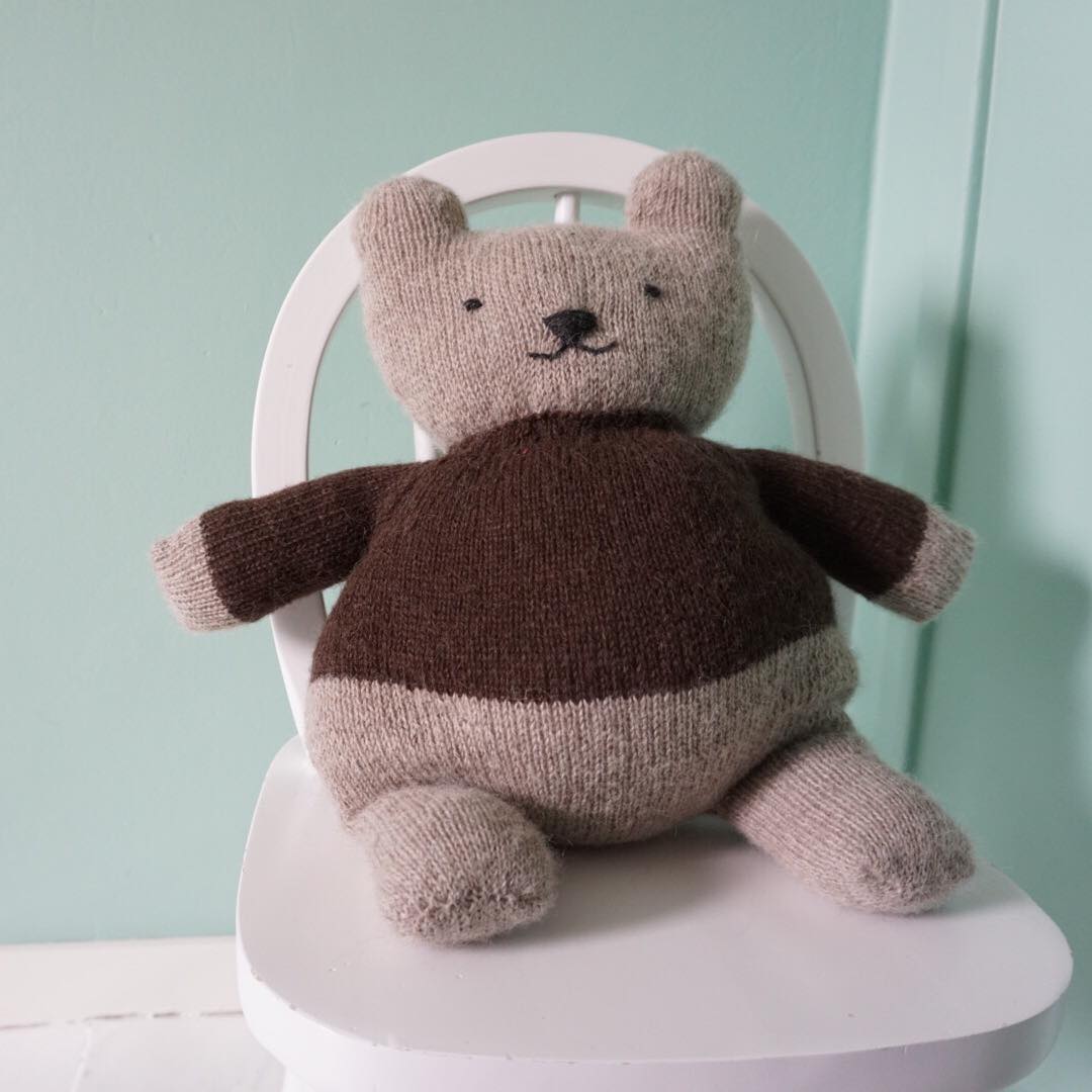  - Teddybear knitting pattern | Bob The Bear knit pattern - by HipKnitShop - 25/05/2018