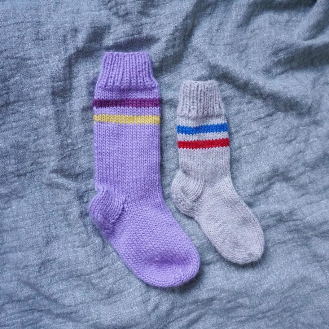 enkel sokkeoppskrift barn