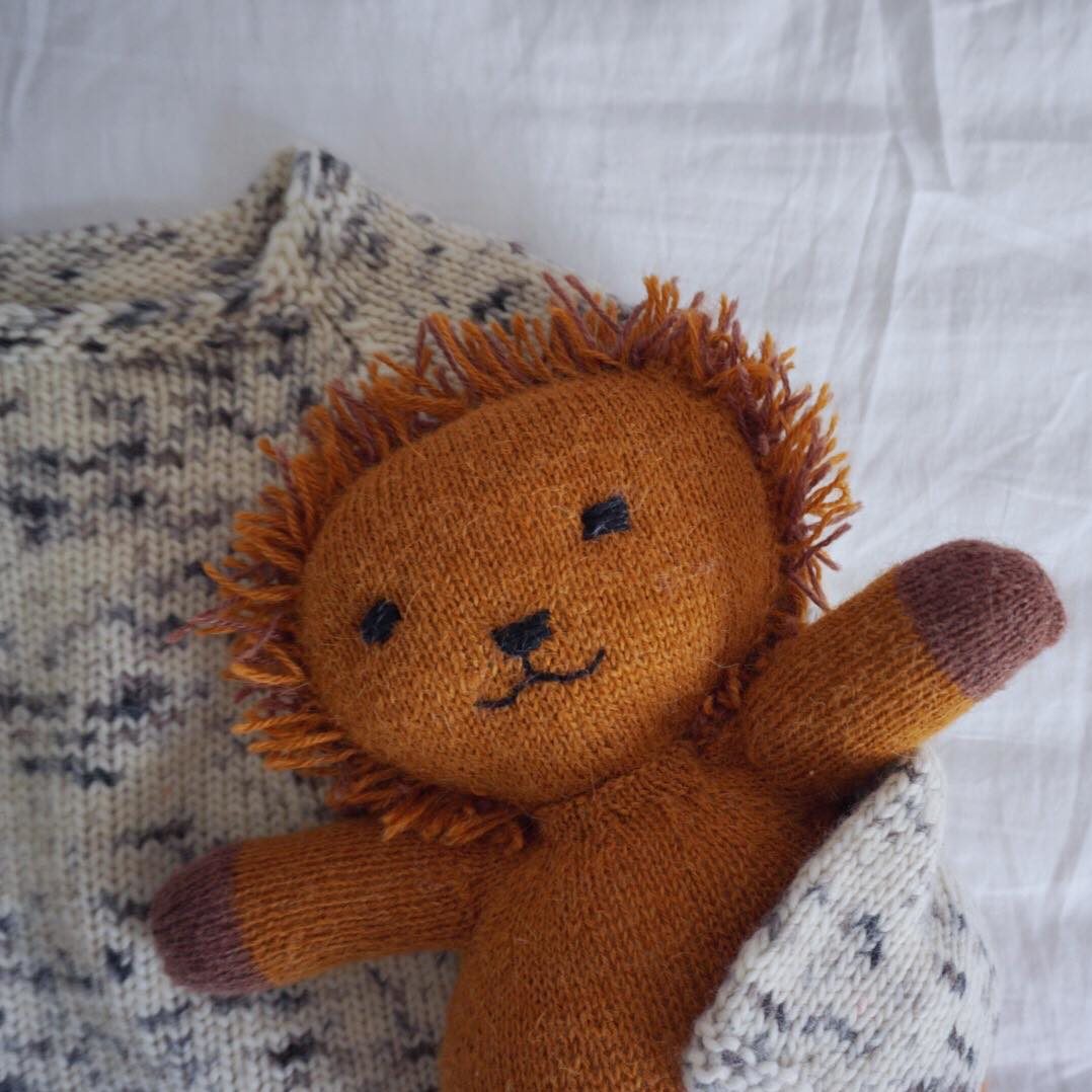  - Lion knitting pattern | Ludvig the Lion knit pattern - by HipKnitShop - 27/11/2019