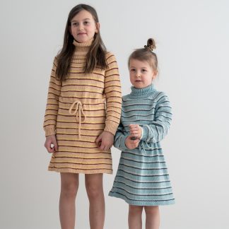  - Play dress | Cotton dress kids | Knitting kit - by HipKnitShop - 03/03/2020