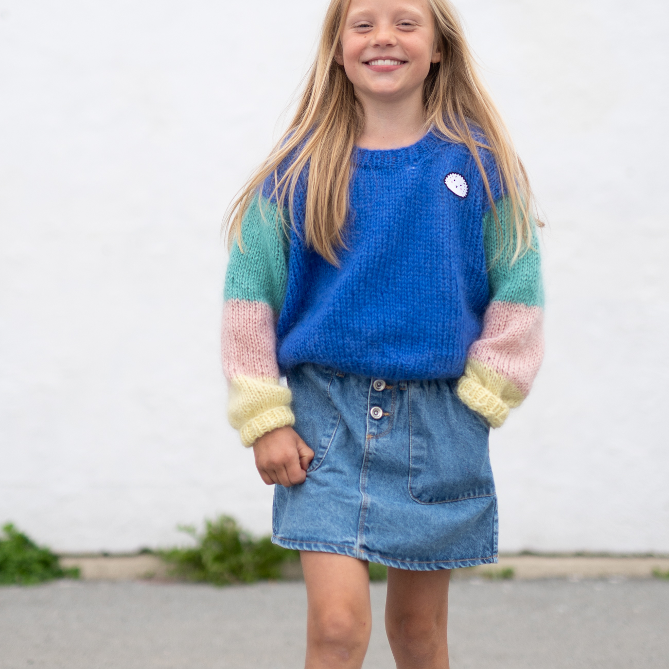  - Hedgehog label | Embroidery patch kids - by HipKnitShop - 25/08/2019