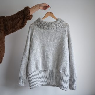  - North Sweater | Turtleneck sweater knitting kit - by HipKnitShop - 21/09/2018