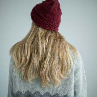 knitting pattern beanie hat