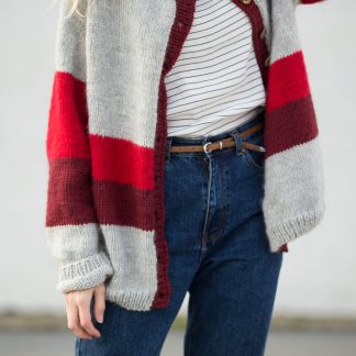  - Ella jacket | Knitted cardigan knitting kit - by HipKnitShop - 23/11/2017