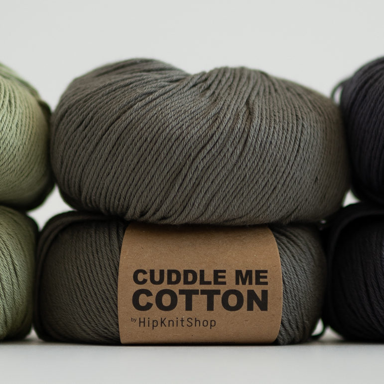 bomullsgarn nettbutikk - Cotton yarn | Rainforest | Cuddle Me Cotton - by HipKnitShop - 02/06/2019