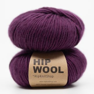  - Wild plum Hip Wool yarn | Purple yarn | Pure wool - by HipKnitShop - 19/11/2020