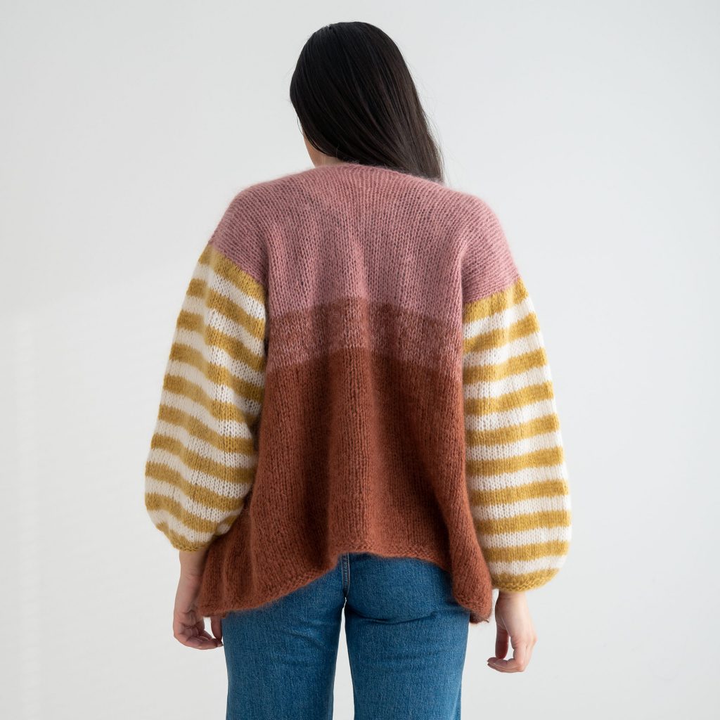 Paradise jacket knitting pattern | Knitted jacket - by HipKnitShop