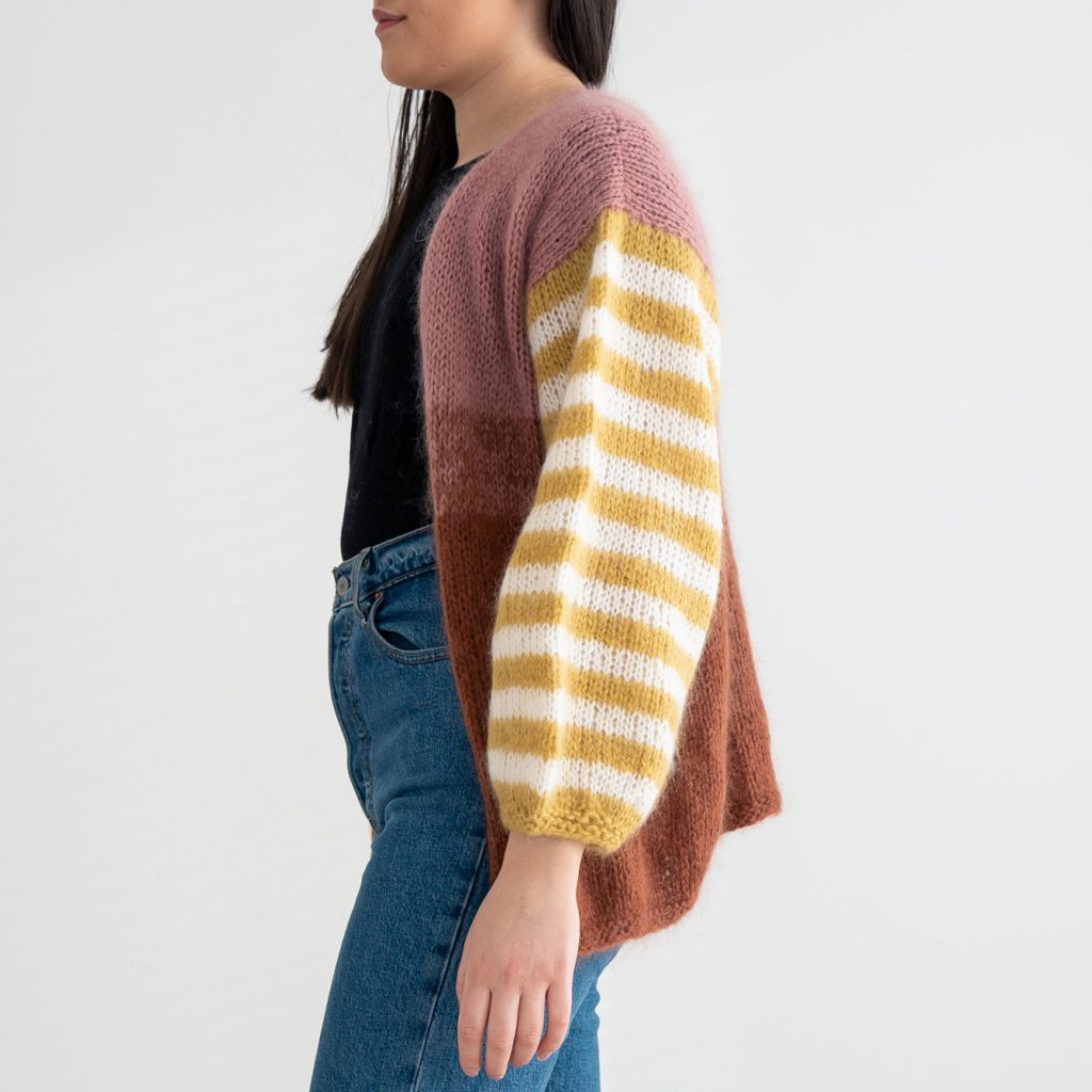Paradise jacket knitting pattern | Knitted jacket - by HipKnitShop