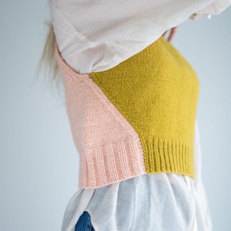  - Futu knitted vest | Womens slipover | Knitting kit - by HipKnitShop - 13/11/2020