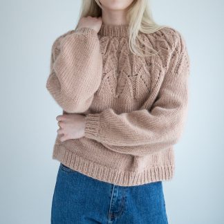  - Ovidia sweater | Yoke sweater lace | Knitting kit - by HipKnitShop - 17/11/2020