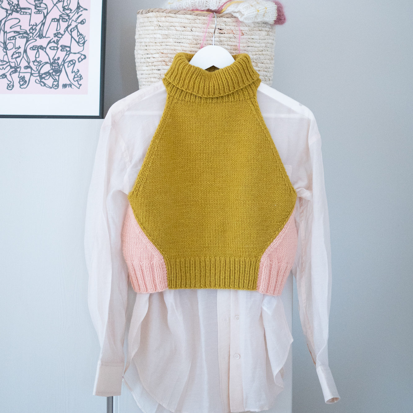  - Futu knitted vest | Womens slipover | Knitting kit - by HipKnitShop - 13/11/2020