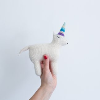 stuffed animal, plus toy, newborn gidt, nursery, kids toy - Unicorn knitting pattern. Toy knittingpattern - by HipKnitShop - 26/05/2017