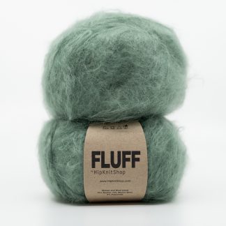  - Forest spring green | Green mohair yarn | Fluff - by HipKnitShop - 19/03/2020