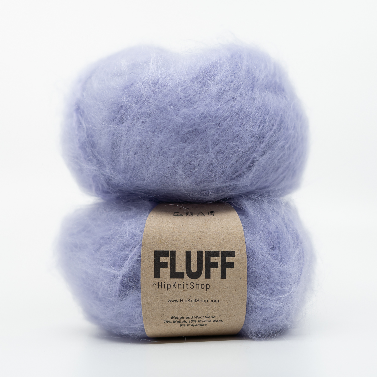 - Lilac Breeze | Purple Mohair yarn | Fluff - by HipKnitShop - 18/03/2020