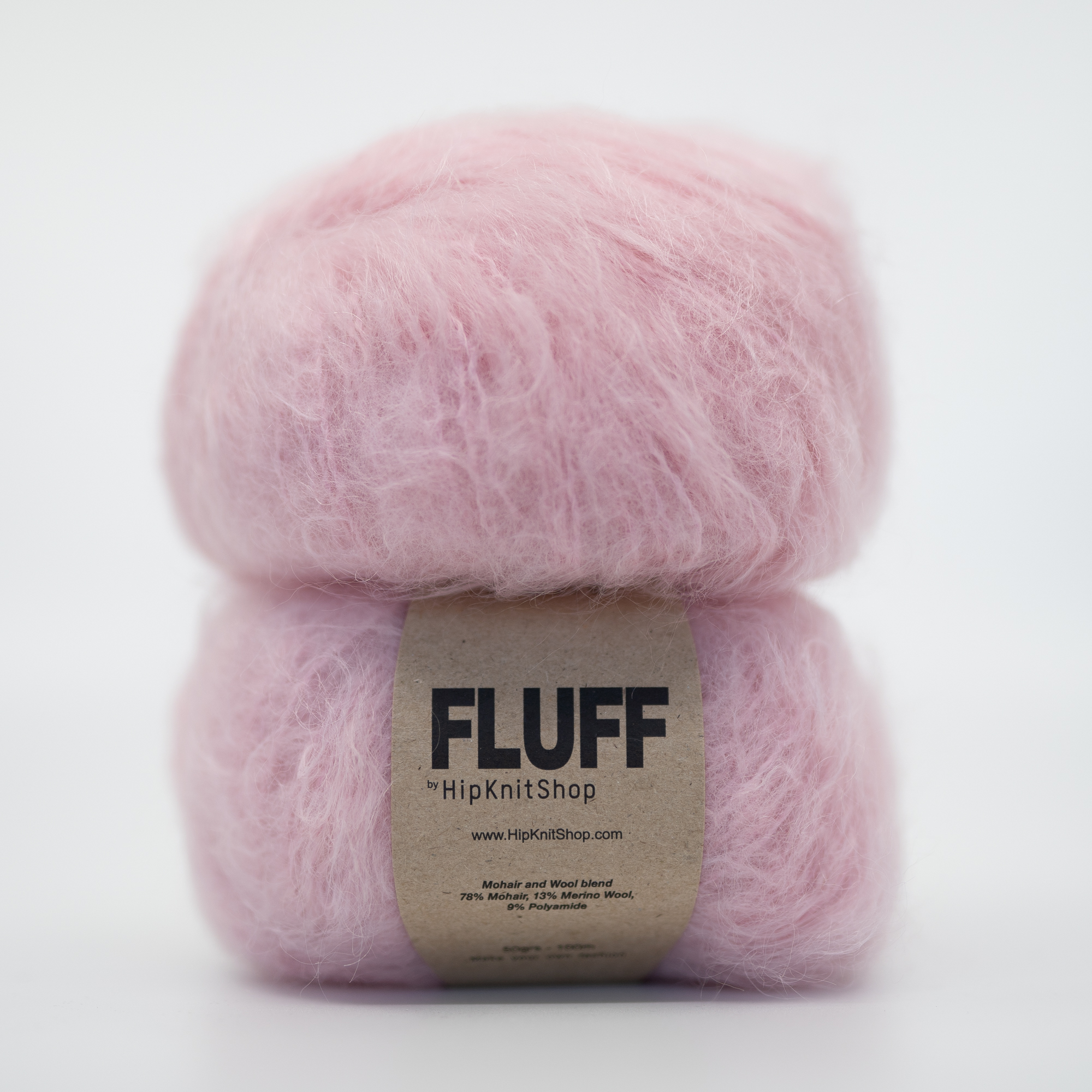  - Fairy tale pink | Pastel pink mohair yarn | Fluff - by HipKnitShop - 15/06/2020