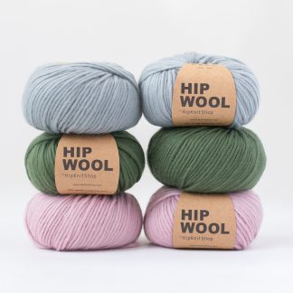 olivengrønn garn - Olive green Hip Wool yarn | 100 % wool | Thick wool yarn | - 23/01/2018