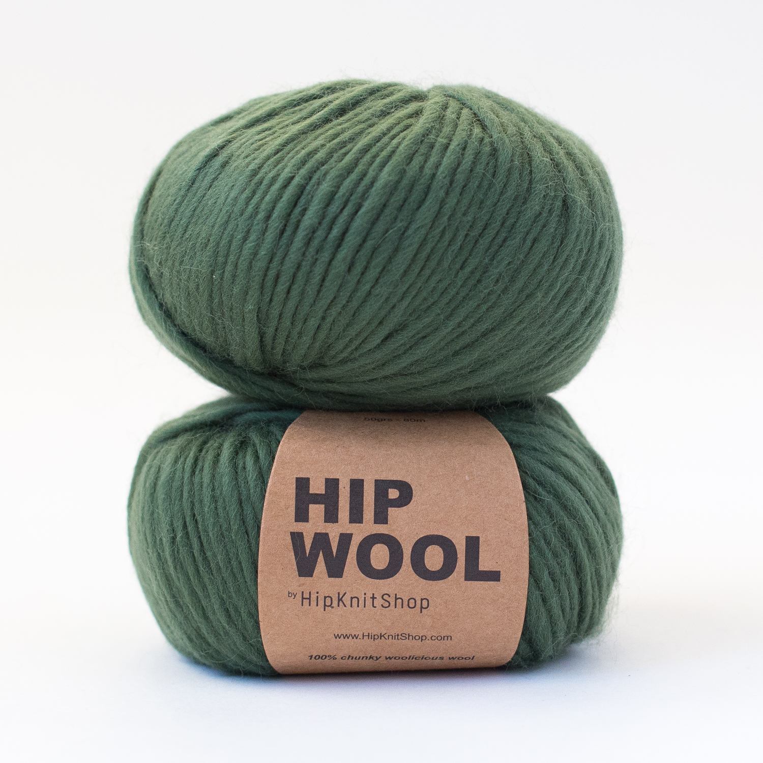 garn olivengrønn - Olive green Hip Wool yarn | 100 % wool | Thick wool yarn | - 23/01/2018