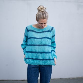 - Heysailor! | Striped mohair sweater knitting kit - by HipKnitShop - 26/06/2018