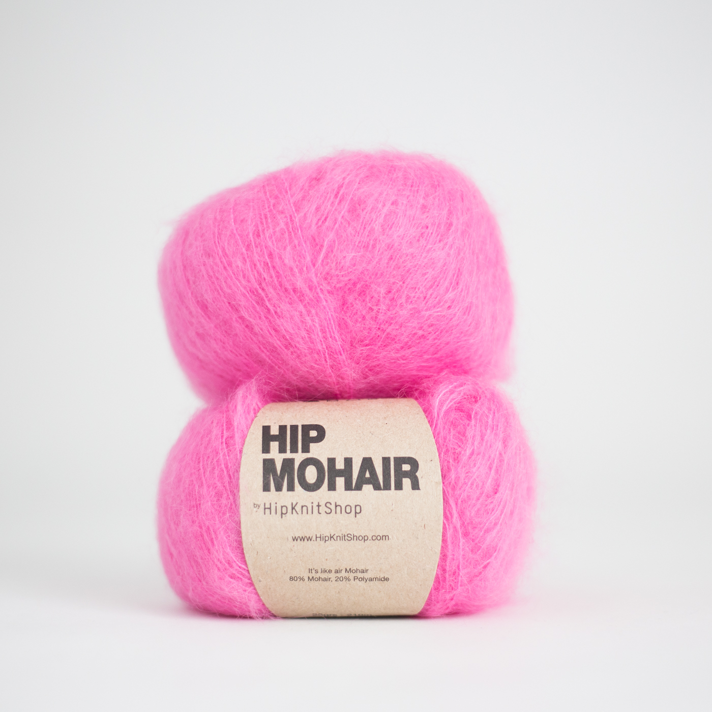  - Bubblegum Pink mohair | Hip Mohair Yarn - by HipKnitShop - 31/05/2018