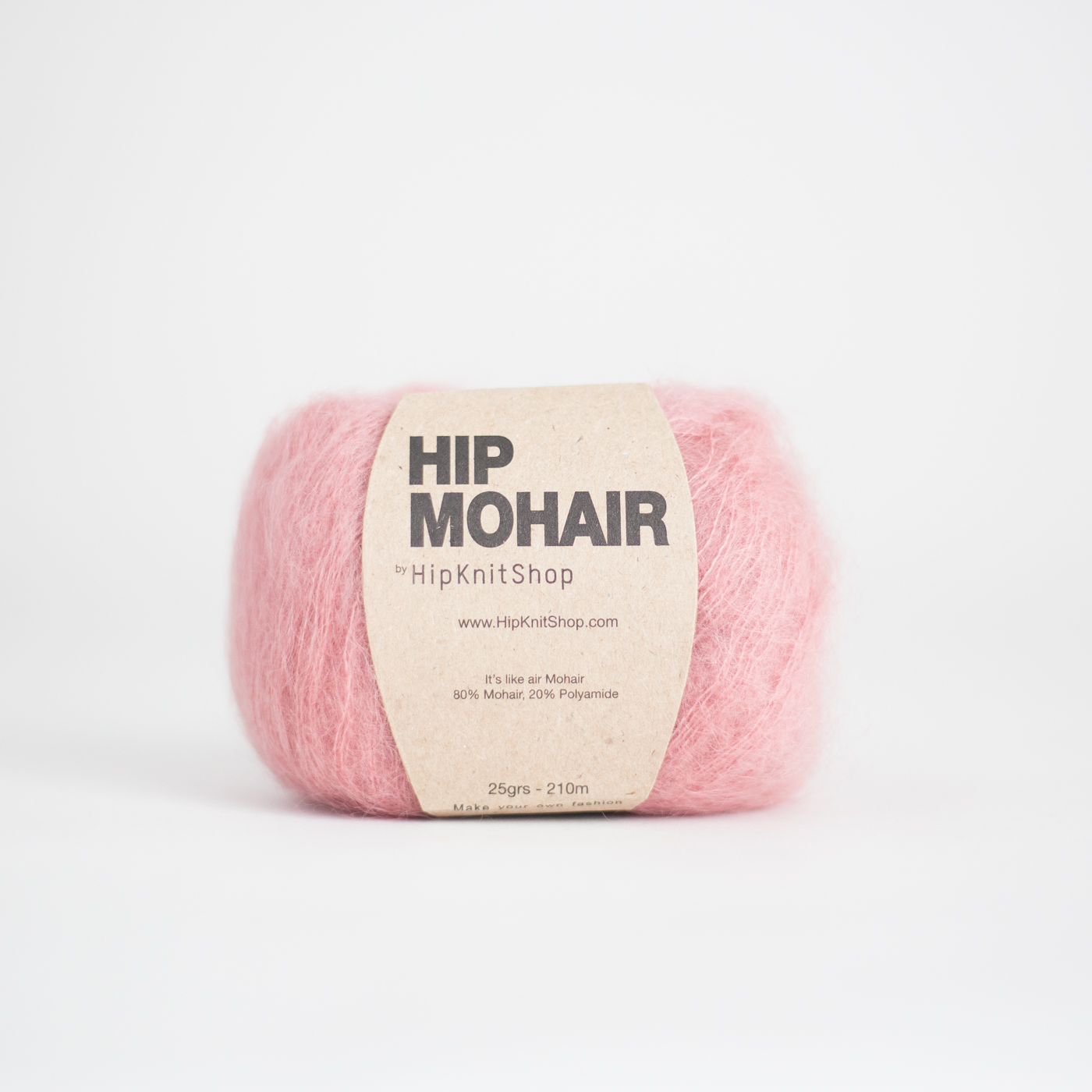 mohair yarn pink