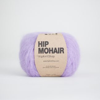 purple mohair yarn