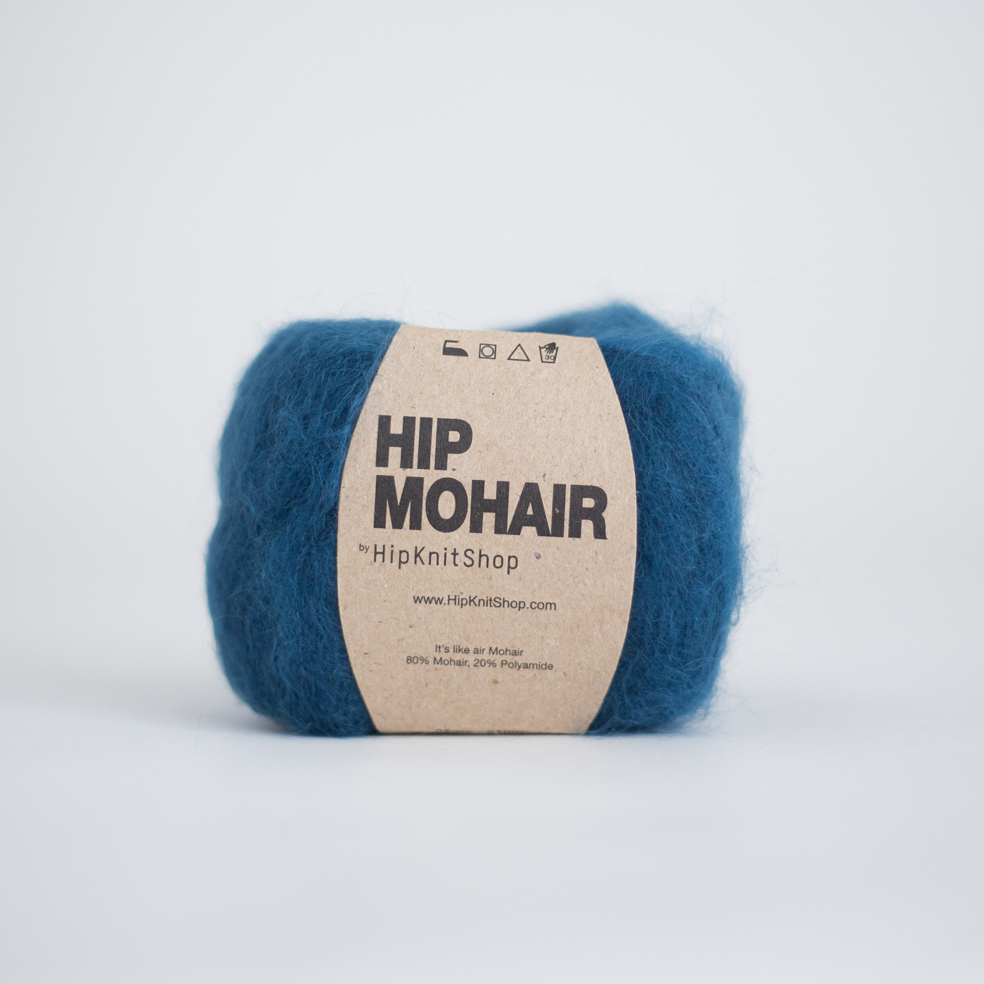  - Petrol blue Mohair | Hip Mohair Yarn - by HipKnitShop - 01/06/2018