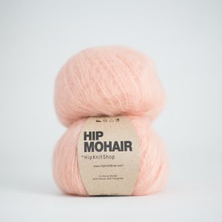 peach color mohair yarn