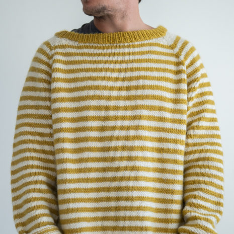  - Striped sweater Men knitting pattern | Stripeday sweater - by HipKnitShop - 20/03/2019
