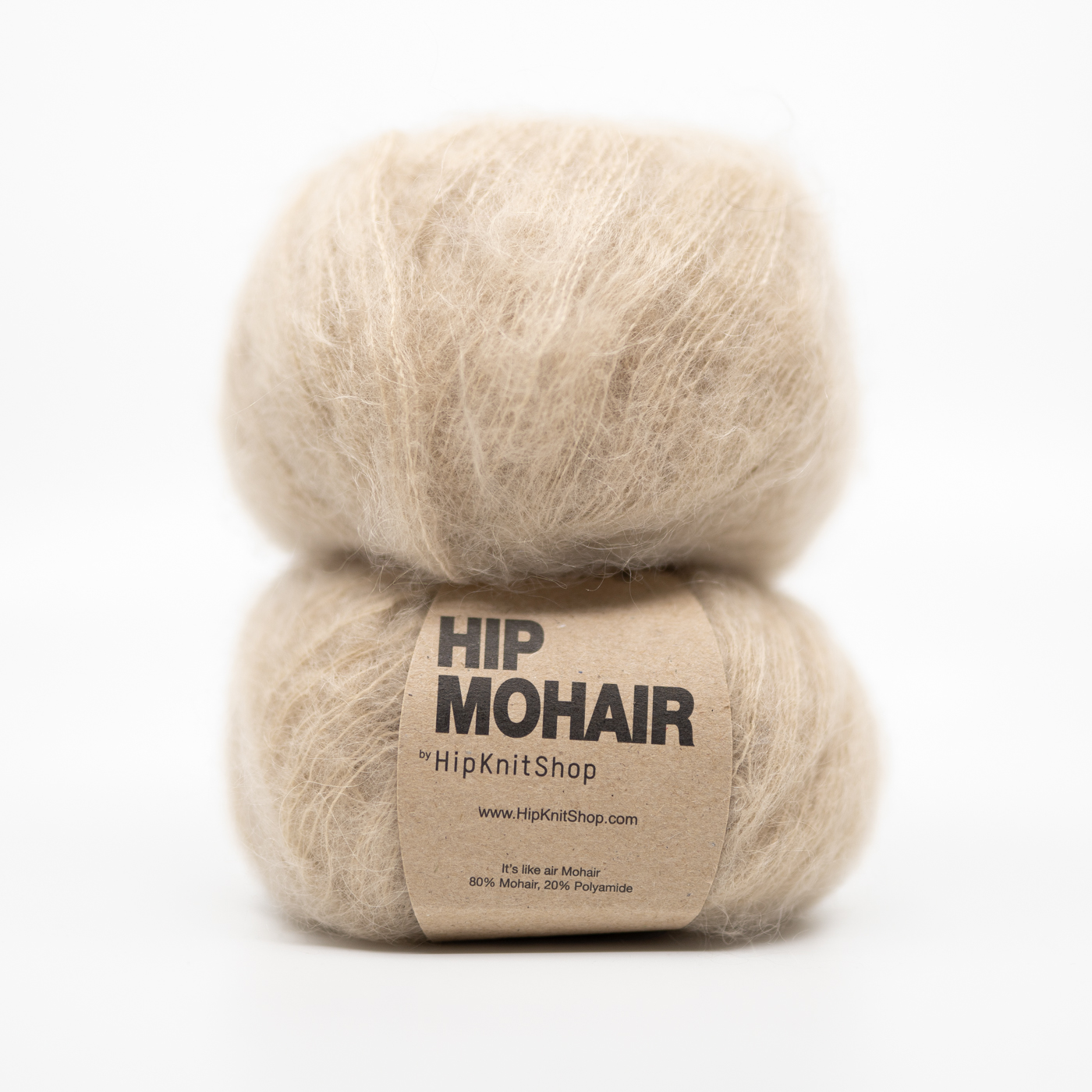  - Cappuccino mohair | Hip Mohair beige yarn - by HipKnitShop - 22/11/2019