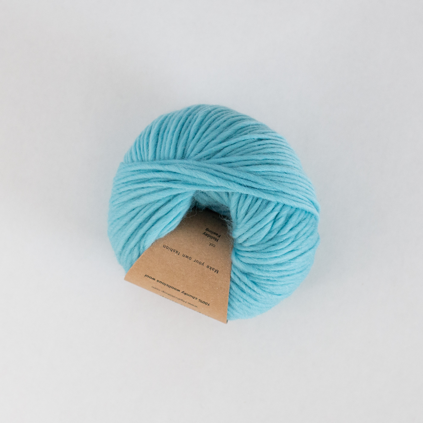 blue aquablue yarn webshop - Holiday feeling Hip Wool yarn | Blue yarn | Pure wool - by HipKnitShop - 09/09/2018