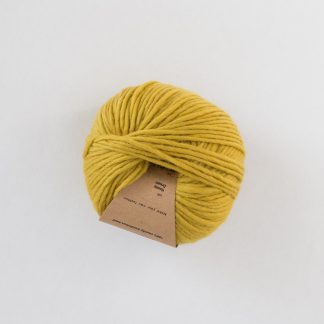 Honey ochre colored yarn