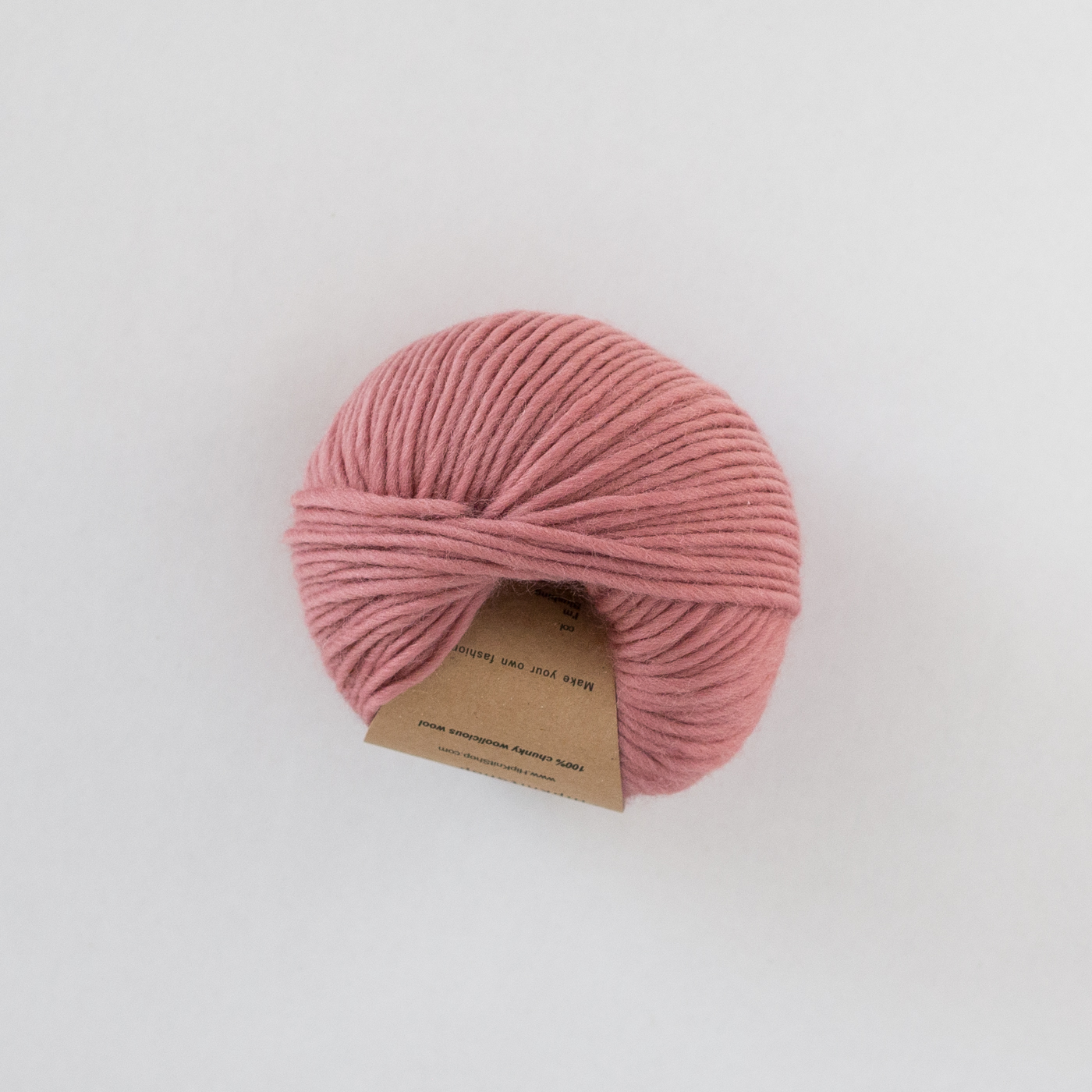 blush colored yarn Hip wool