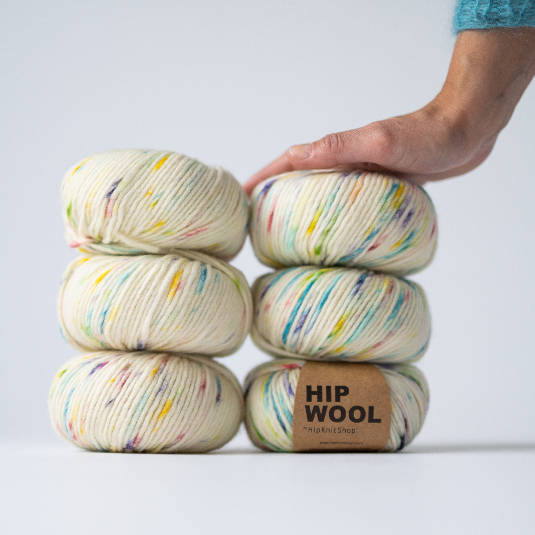 speckled yarn - Tutti Frutti yarn | Sprinkle yarn colorful - by HipKnitShop - 24/05/2019