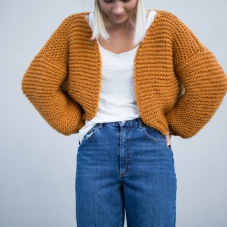 strikkeoppskrift jakke dame