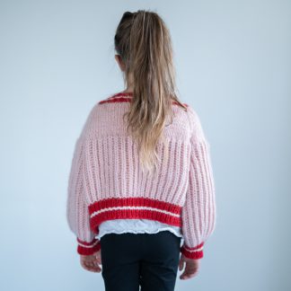  - Groove | Kids jacket knitting kit | Brioche jacket - by HipKnitShop - 16/01/2019