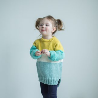  - Jubel sweater kids | Knitting kit for kids sweater- by HipKnitShop - 12/02/2018